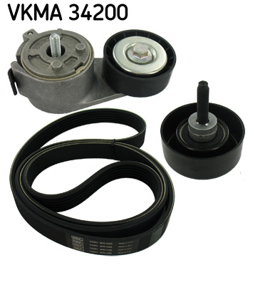 Set curea transmisie cu caneluri VKMA 34200 SKF